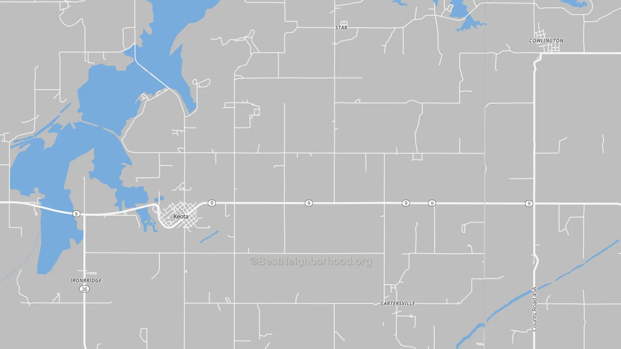 Transit Grade map of 74941, OK