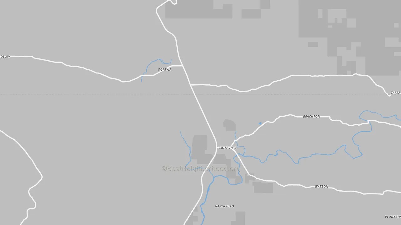 Transit Grade map of 74957, OK