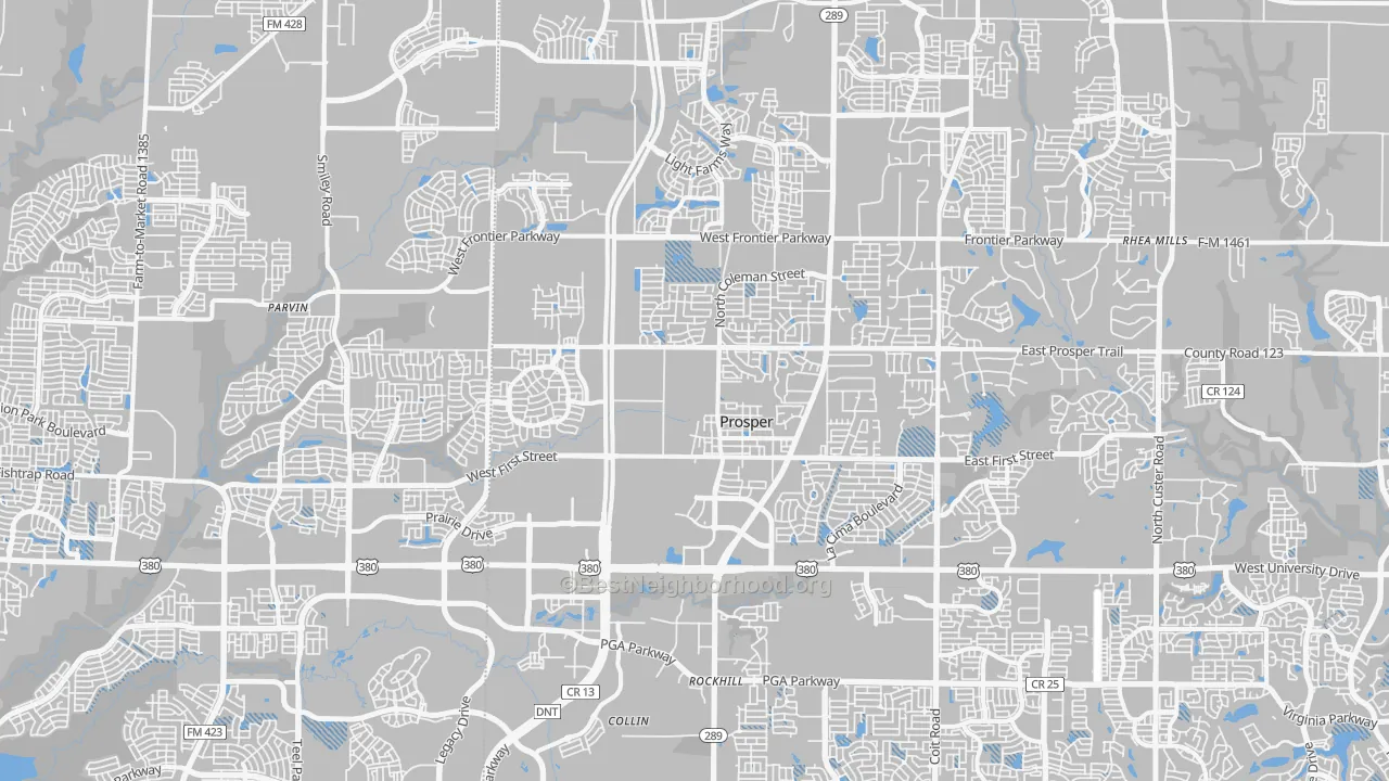 Transit Grade map of 75078, TX