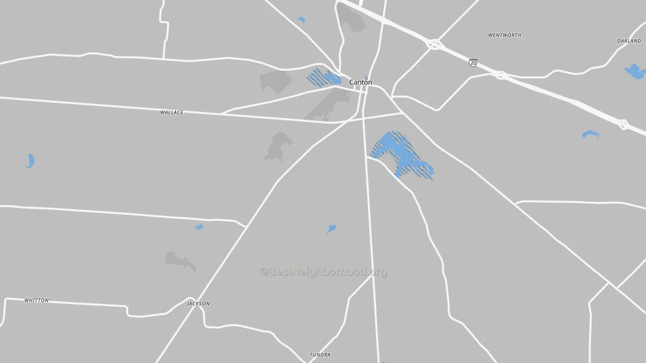 Transit Grade map of 75103, TX