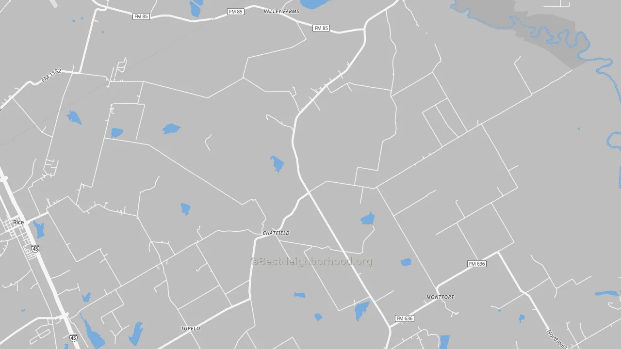 Transit Grade map of 75105, TX