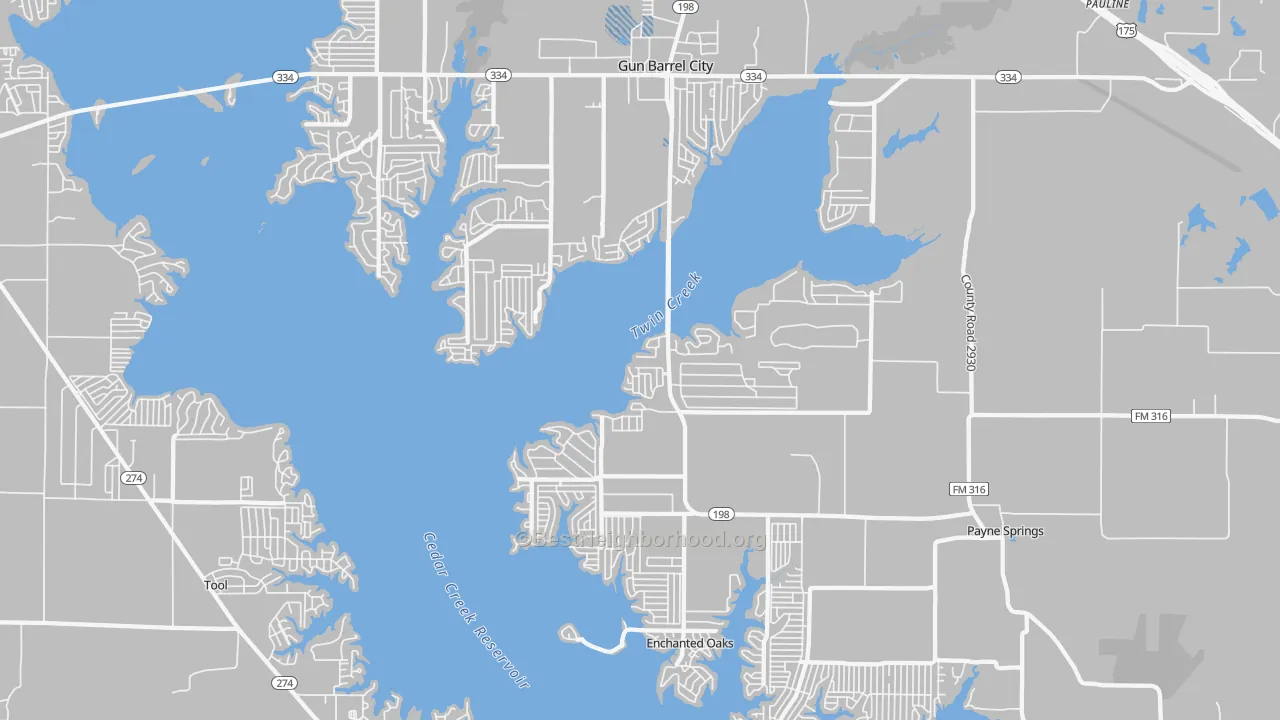 Transit Grade map of 75156, TX
