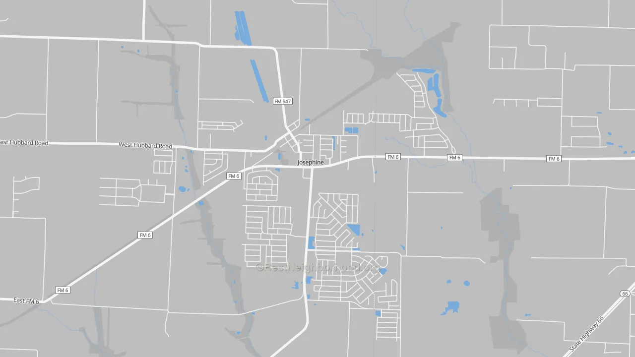 Transit Grade map of 75164, TX