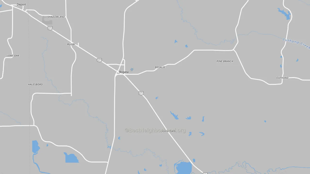 Transit Grade map of 75417, TX