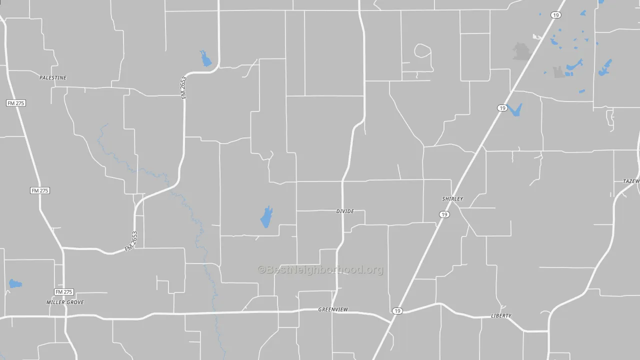 Transit Grade map of 75420, TX