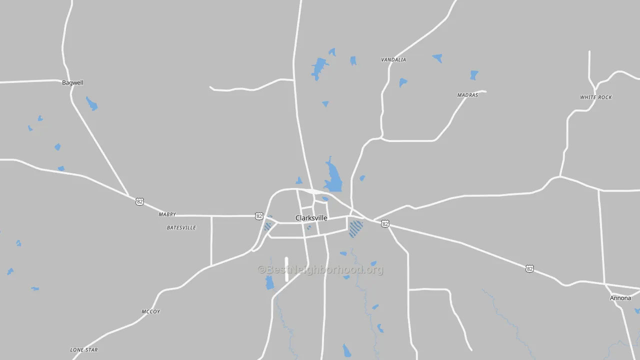 Transit Grade map of 75426, TX