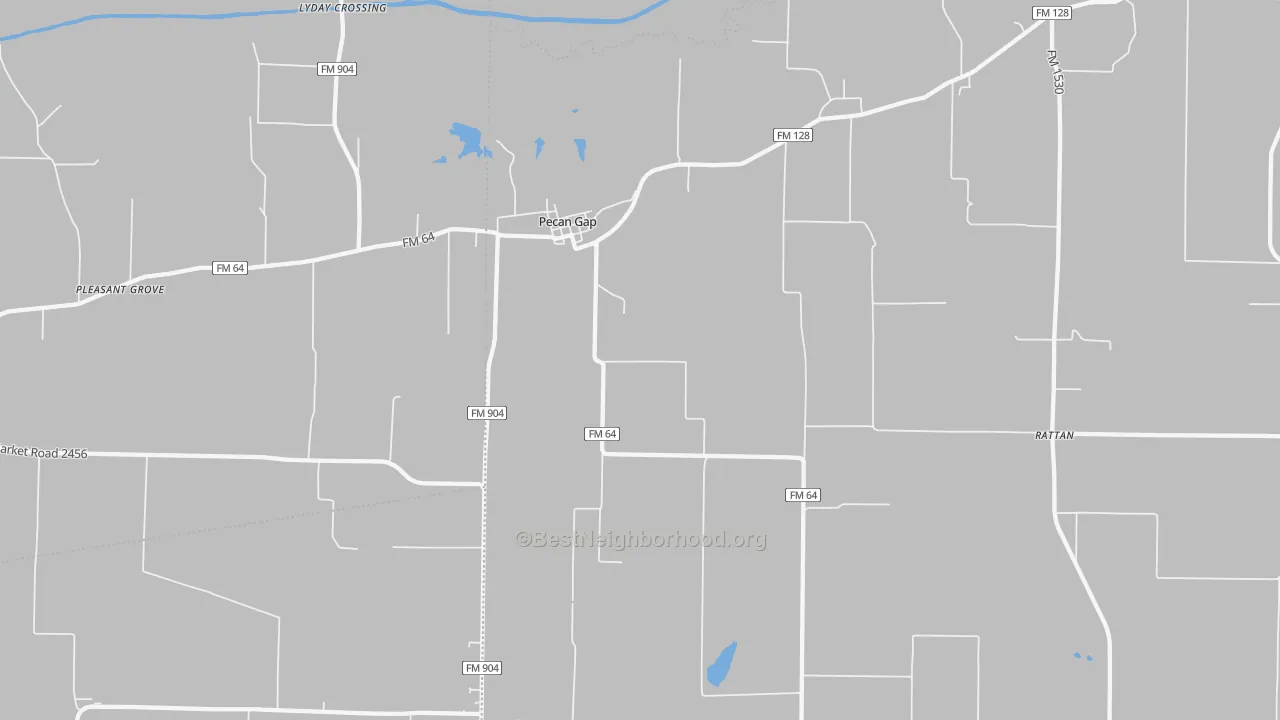 Transit Grade map of 75469, TX