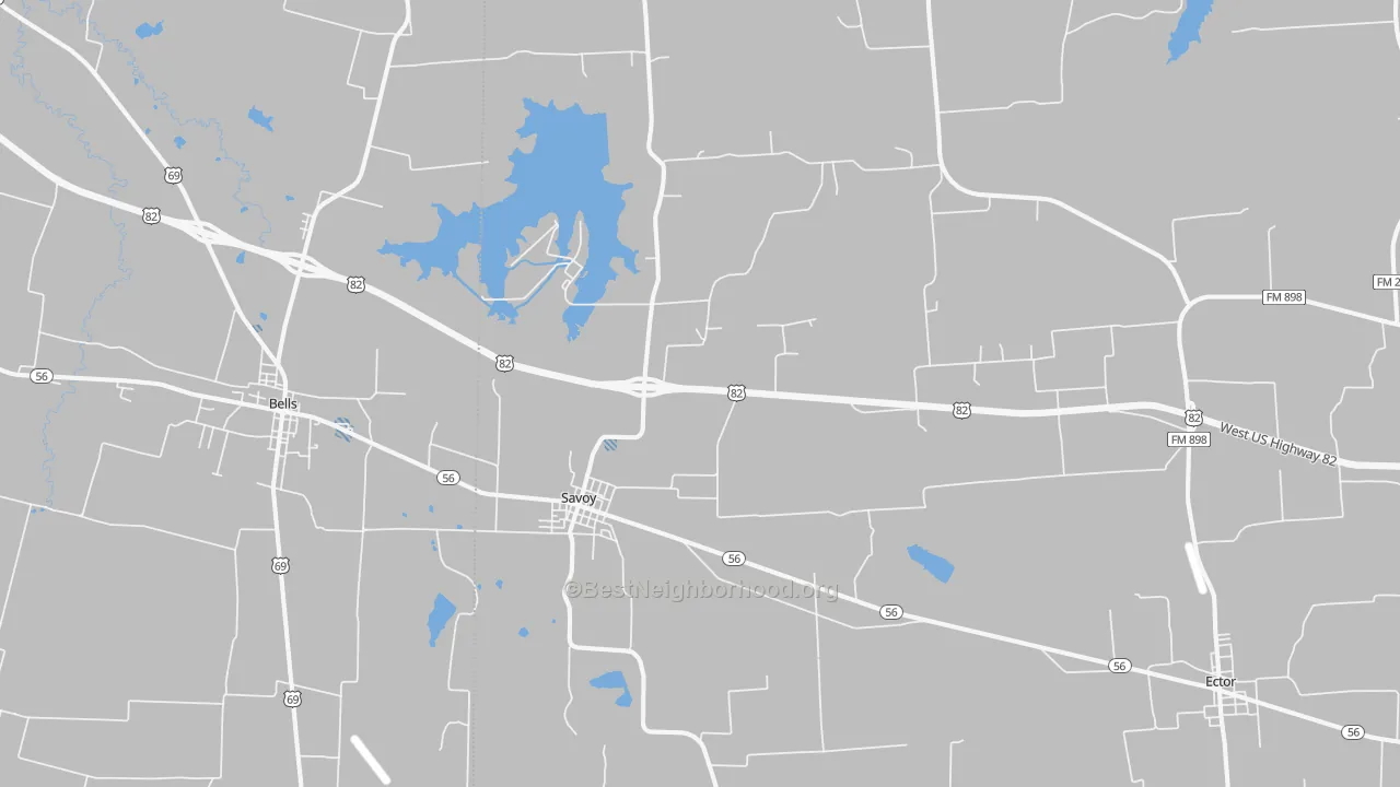 Transit Grade map of 75479, TX