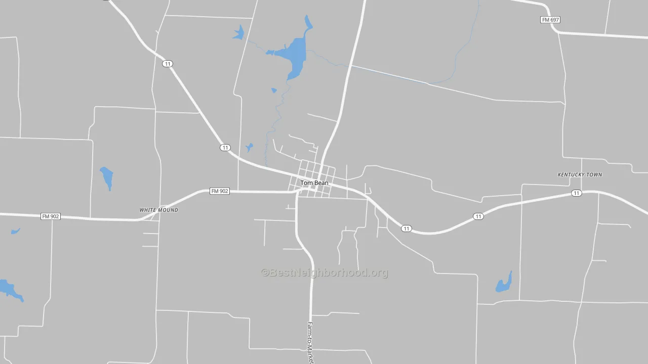 Transit Grade map of 75489, TX