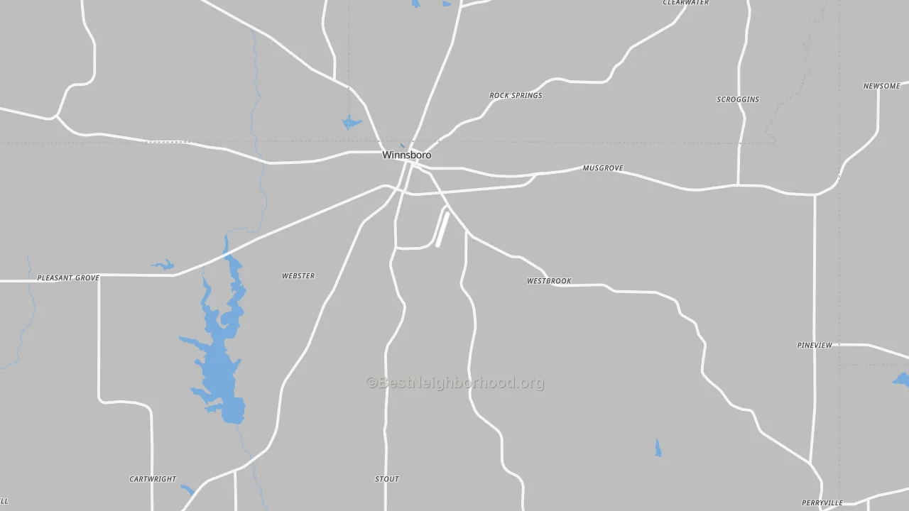 Transit Grade map of 75494, TX