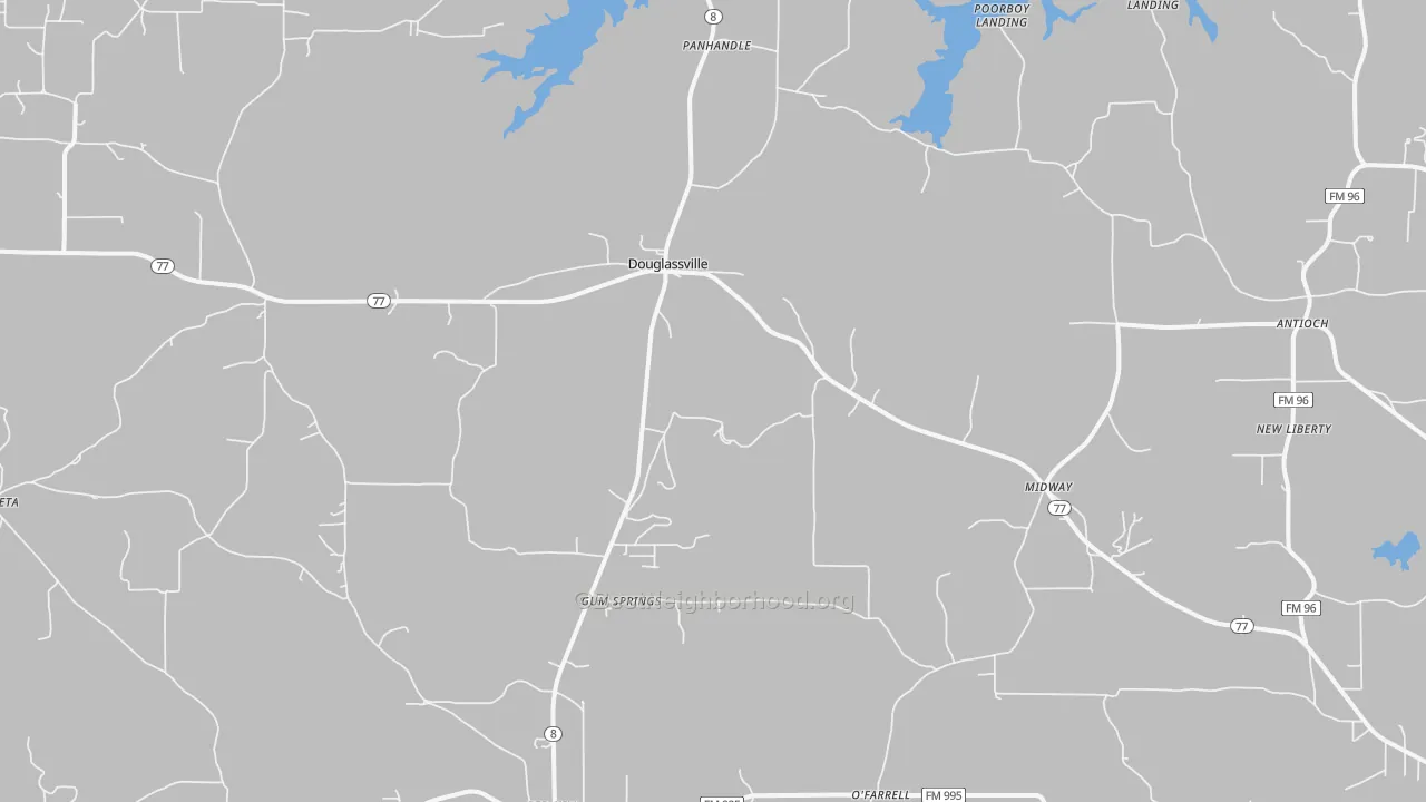 Transit Grade map of 75560, TX