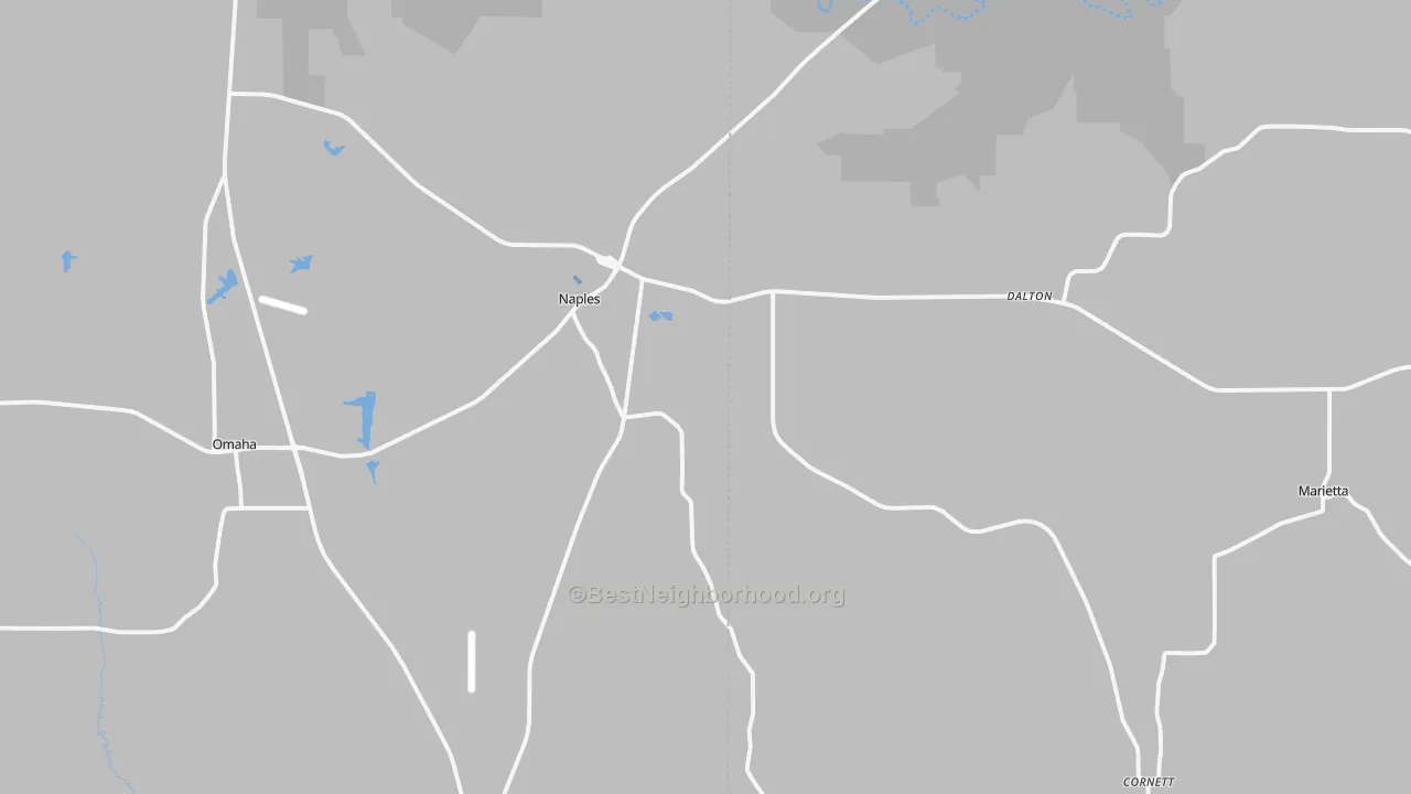 Transit Grade map of 75568, TX