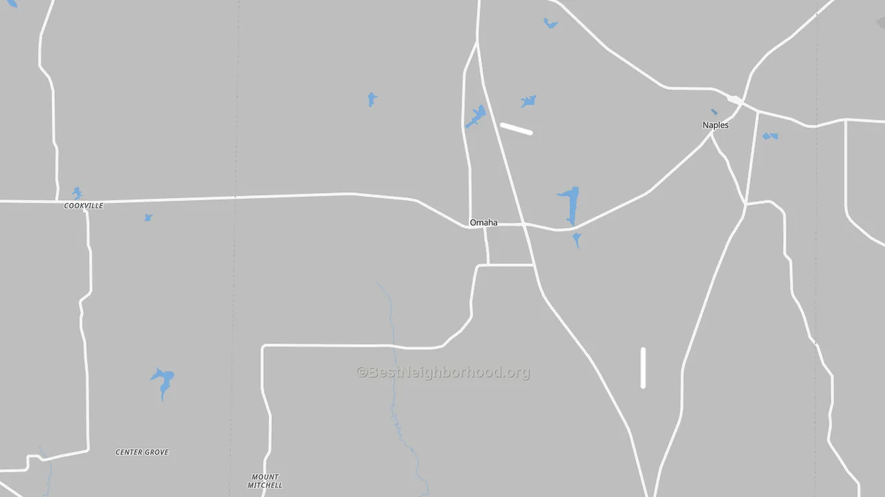 Transit Grade map of 75571, TX