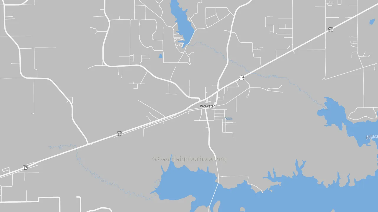 Transit Grade map of 75573, TX