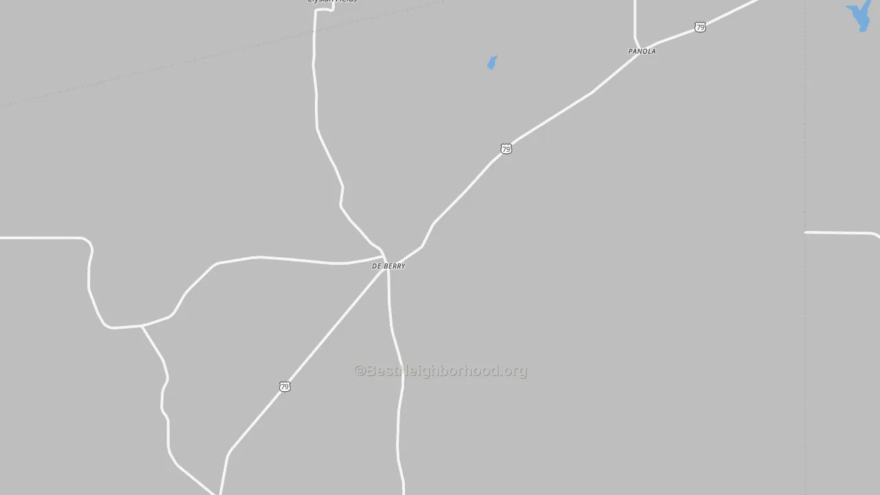 Transit Grade map of 75639, TX