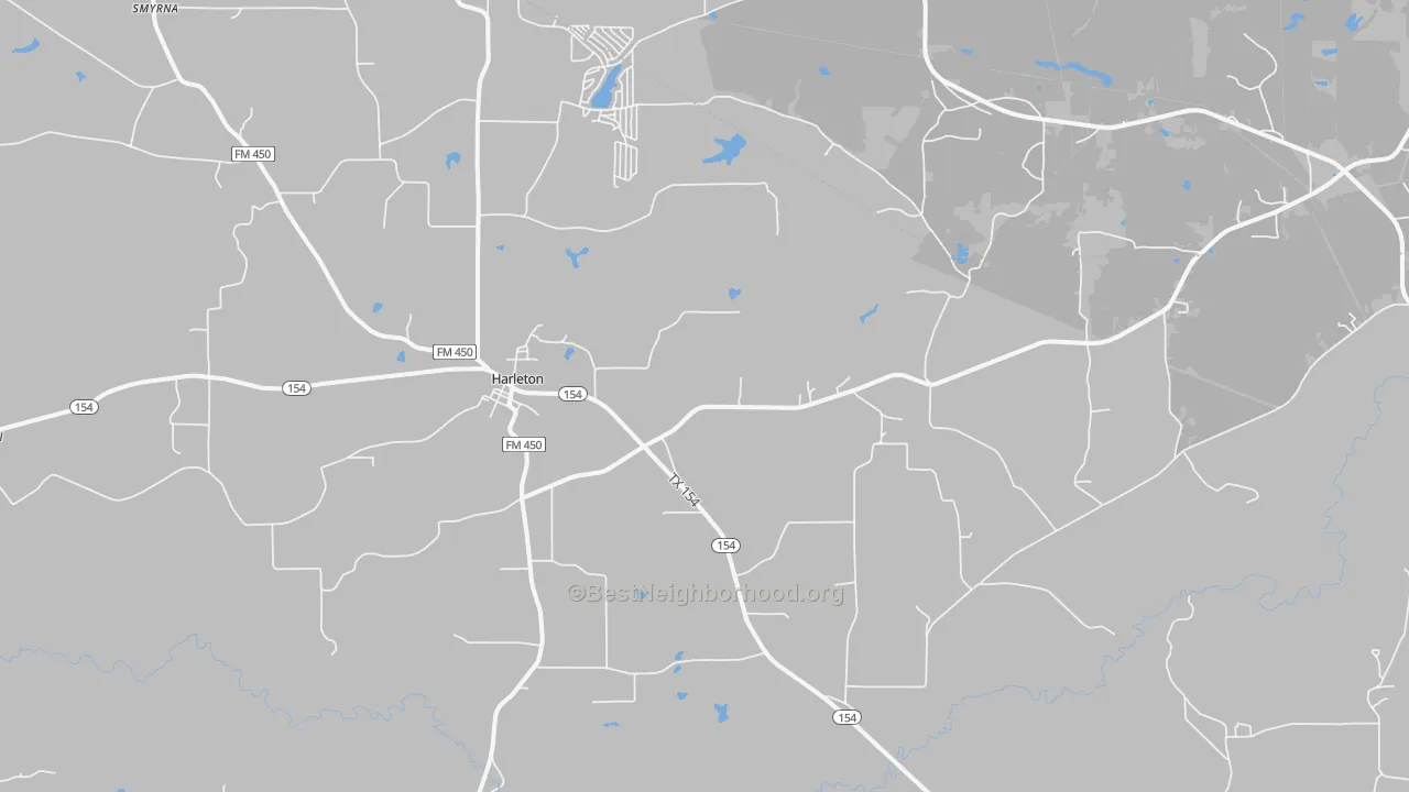 Transit Grade map of 75651, TX