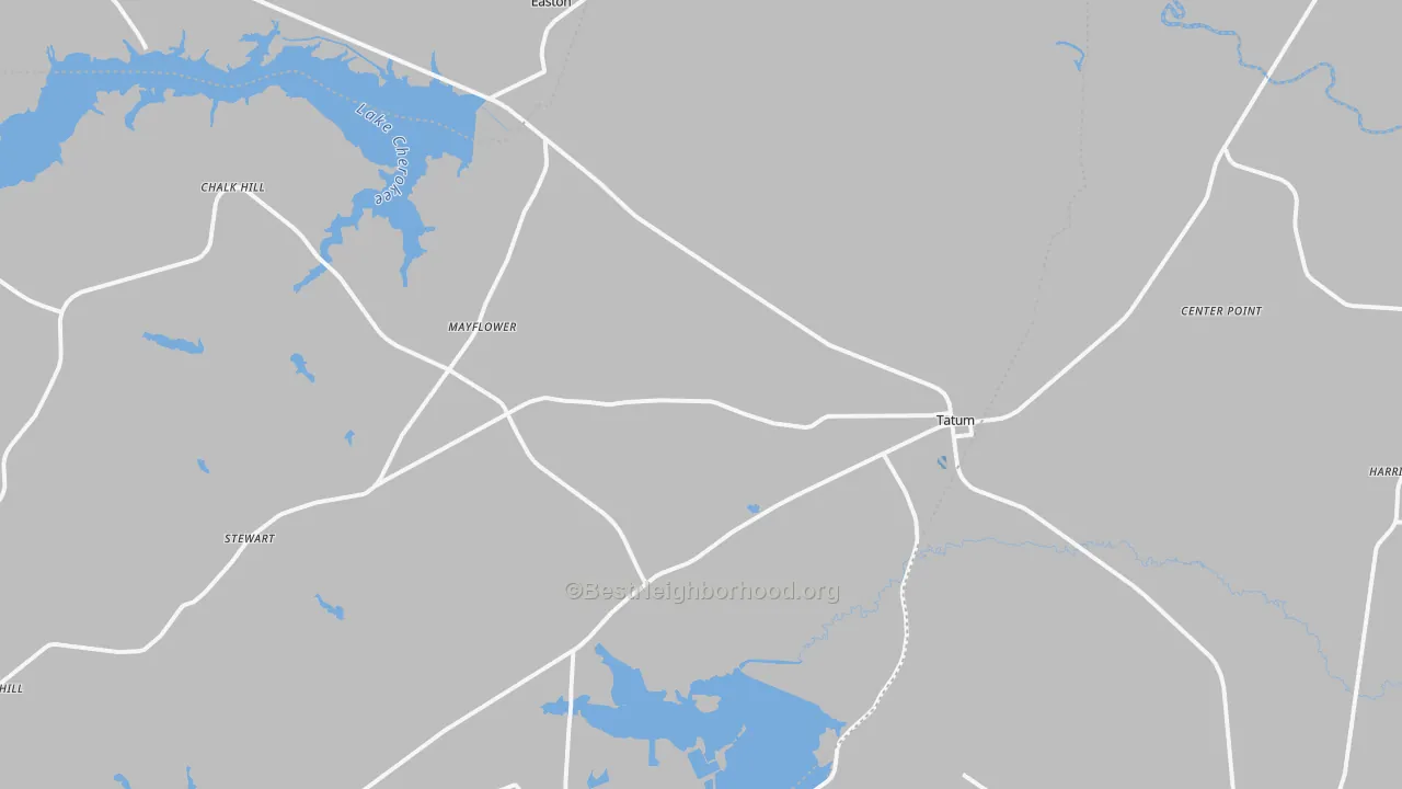 Transit Grade map of 75691, TX