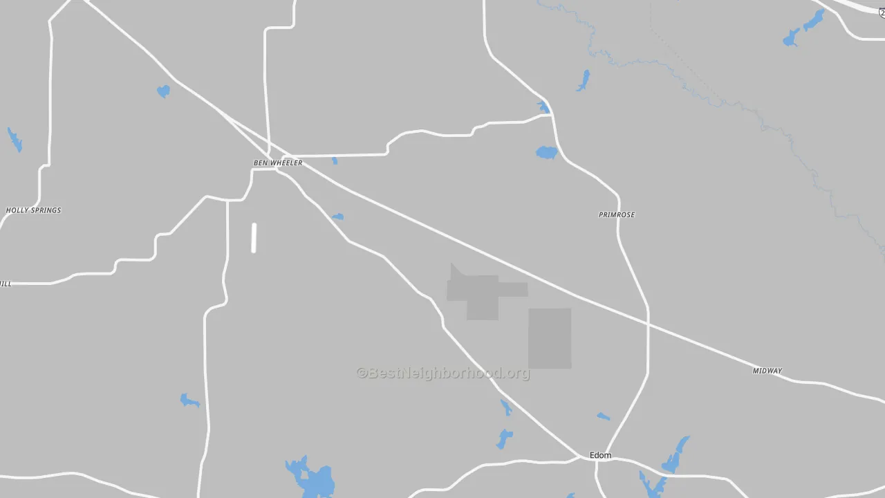 Transit Grade map of 75754, TX
