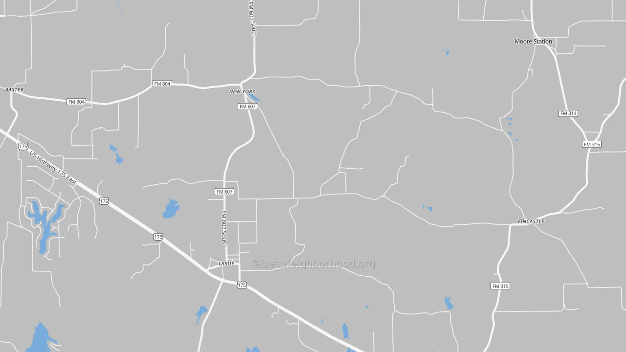 Transit Grade map of 75770, TX