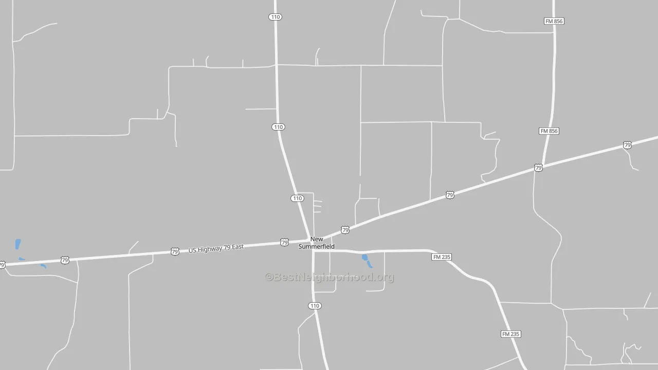 Transit Grade map of 75780, TX