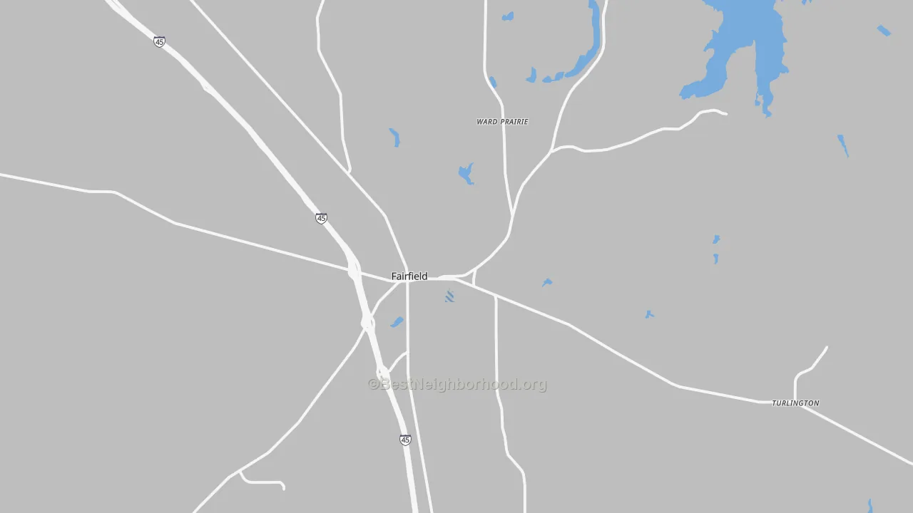 Transit Grade map of 75840, TX