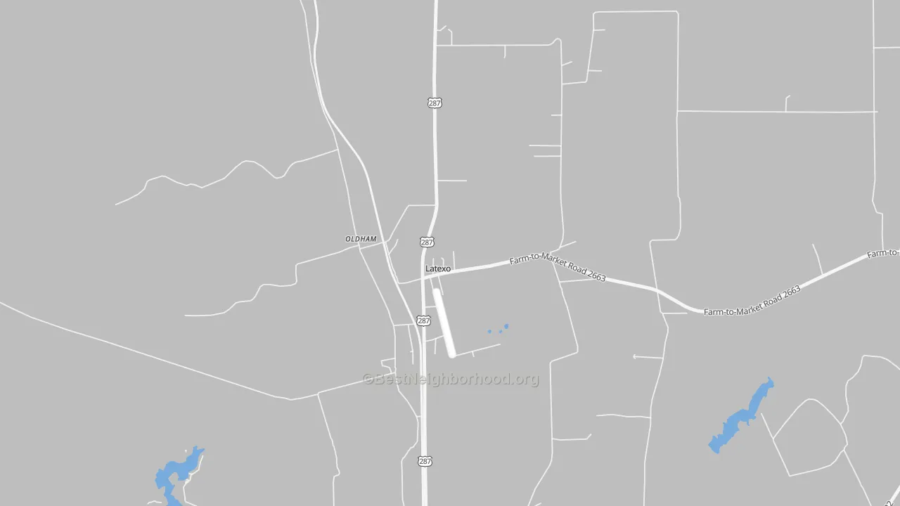 Transit Grade map of 75849, TX