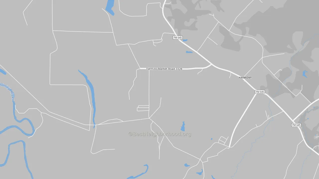 Transit Grade map of 75880, TX