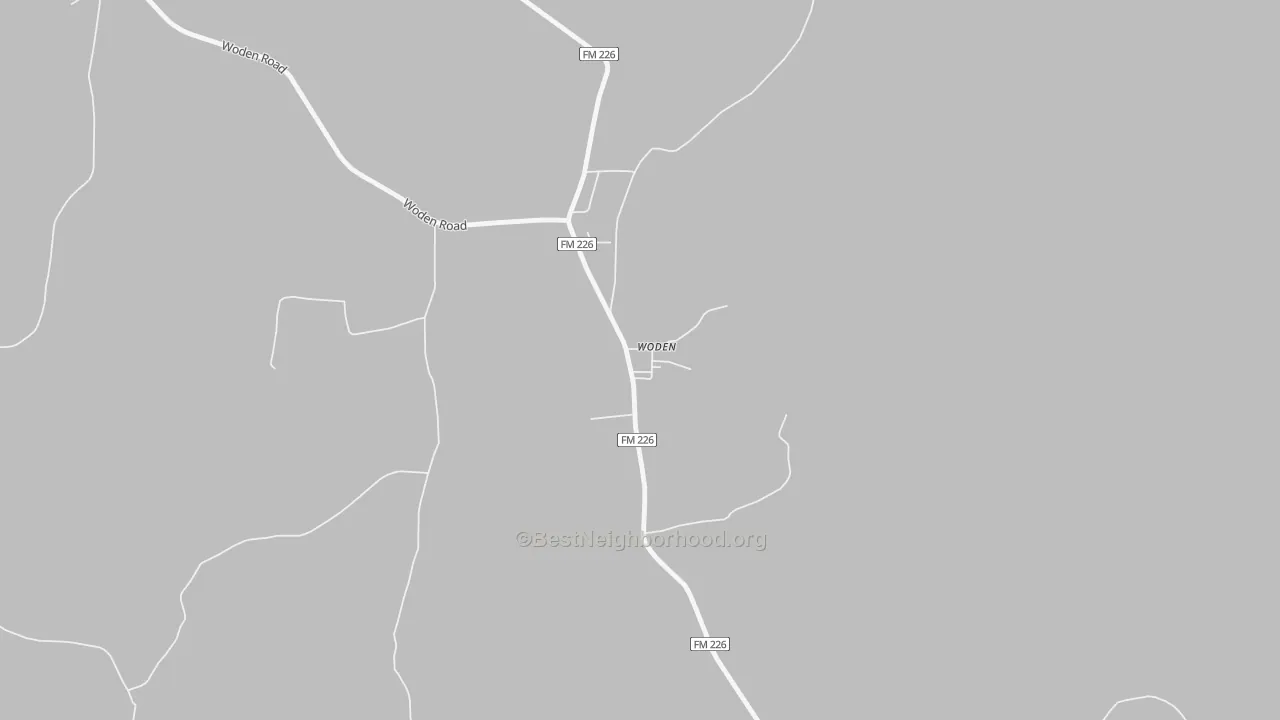 Transit Grade map of 75978, TX