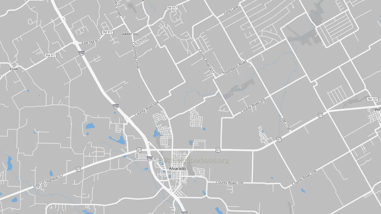 Transit Grade map of 76009, TX