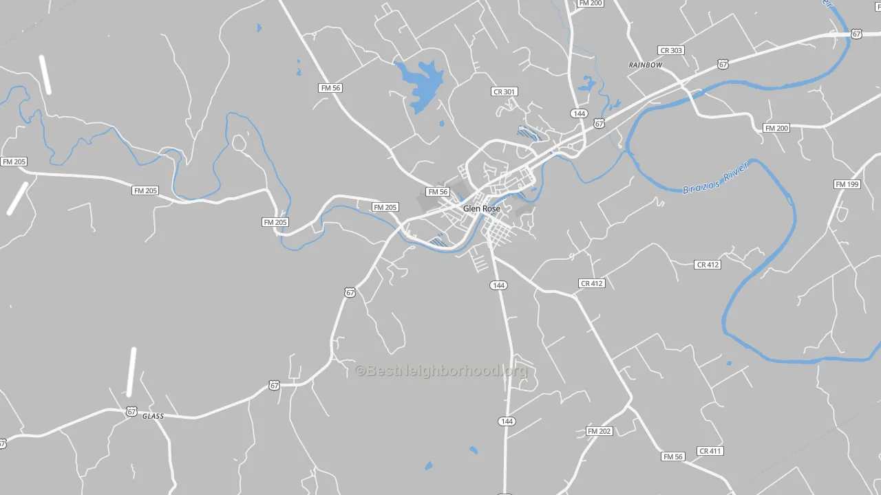 Transit Grade map of 76043, TX