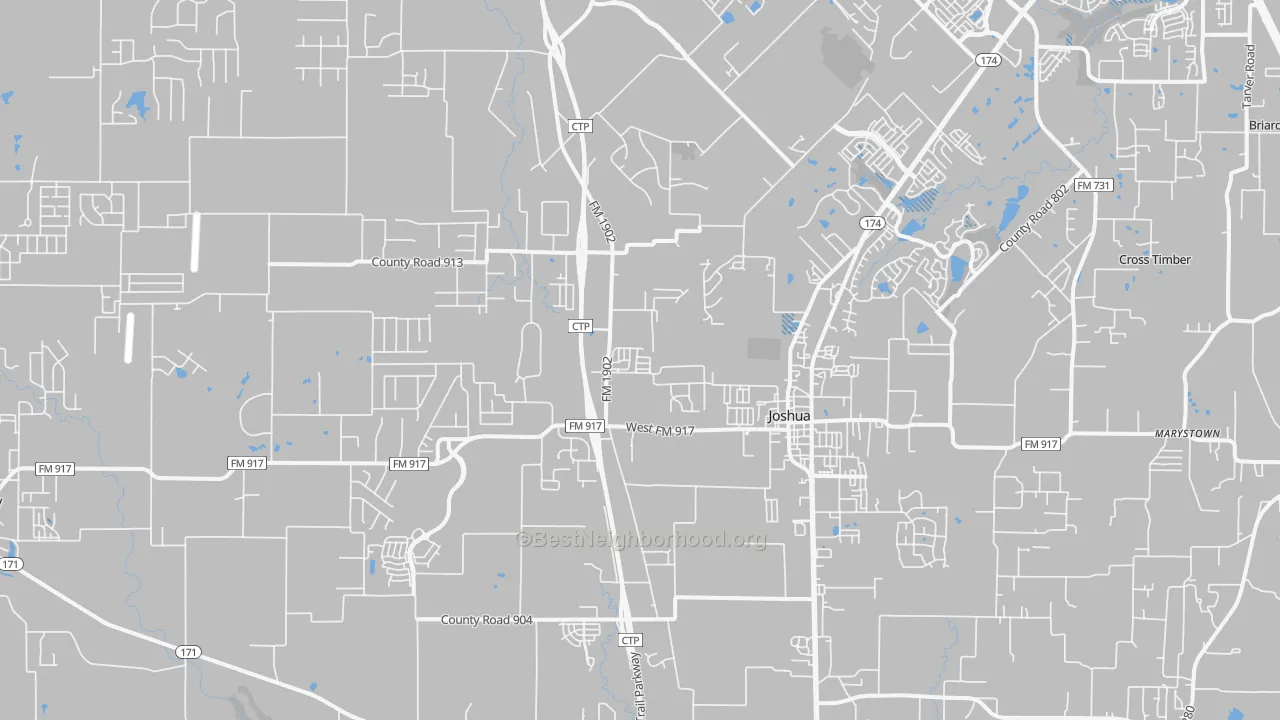 Transit Grade map of 76058, TX