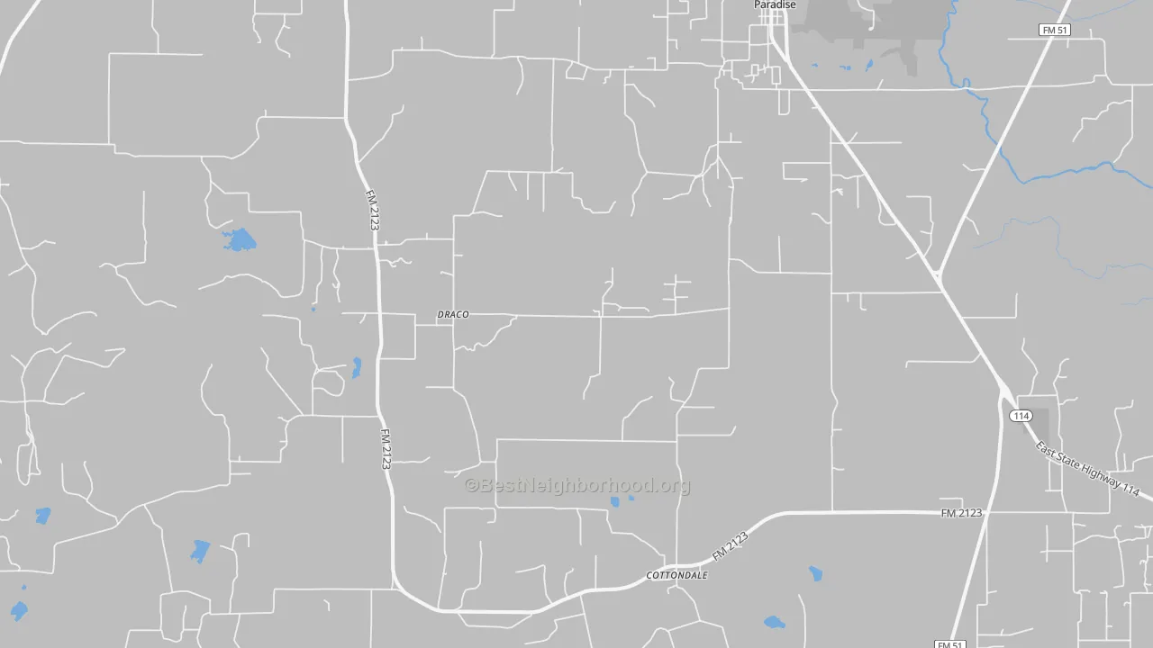 Transit Grade map of 76073, TX