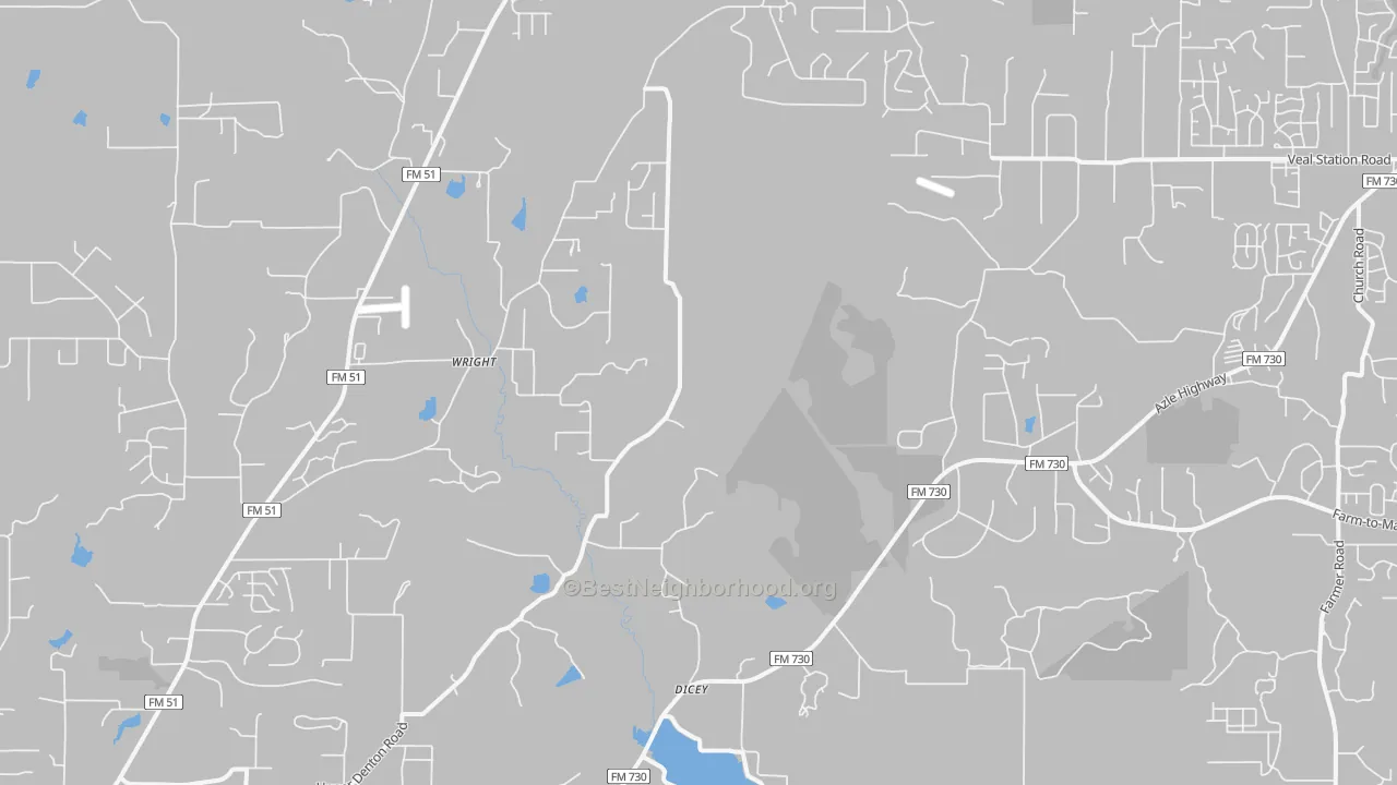 Transit Grade map of 76085, TX