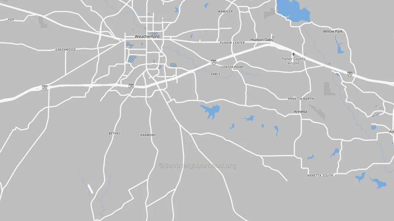 Transit Grade map of 76087, TX