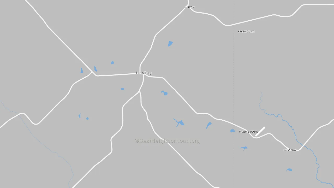 Transit Grade map of 76239, TX