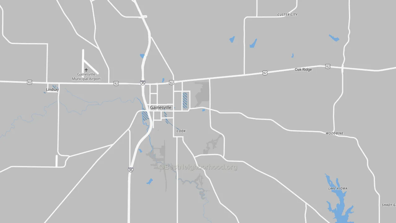 Transit Grade map of 76240, TX