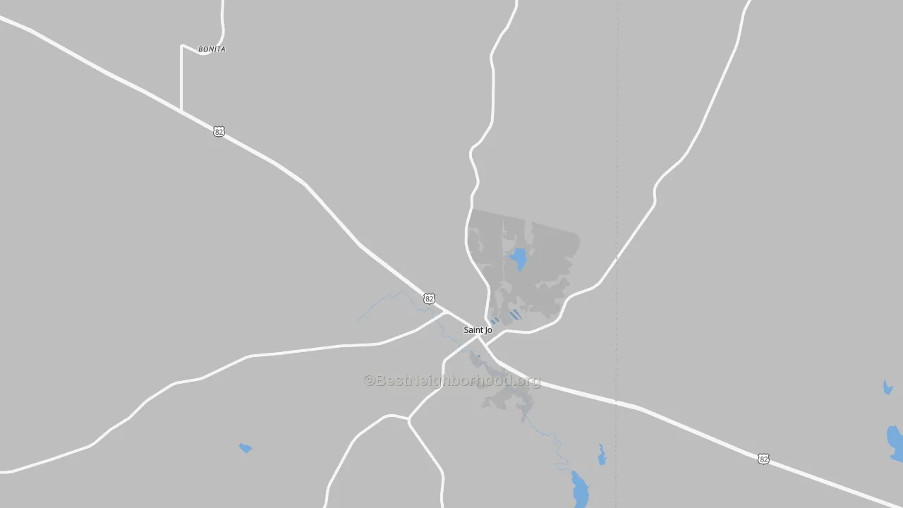 Transit Grade map of 76265, TX