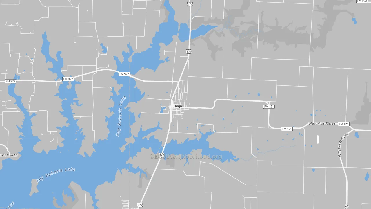 Transit Grade map of 76271, TX
