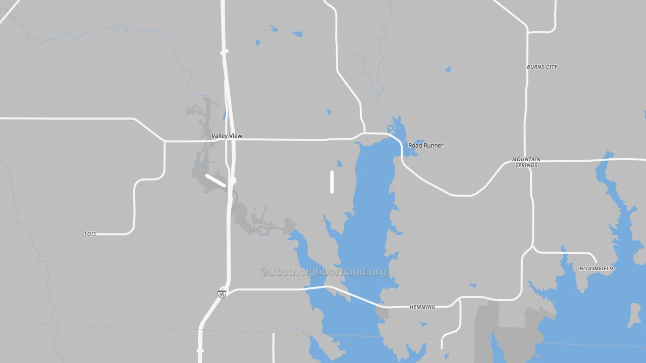 Transit Grade map of 76272, TX
