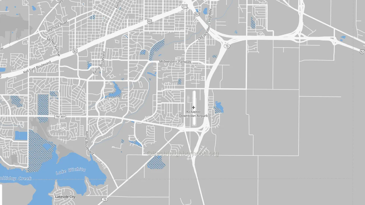Transit Grade map of 76302, TX