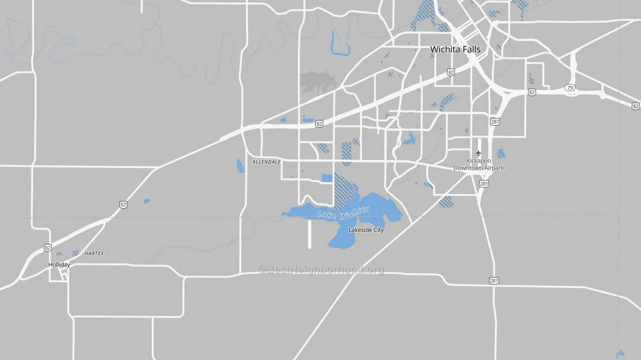 Transit Grade map of 76310, TX