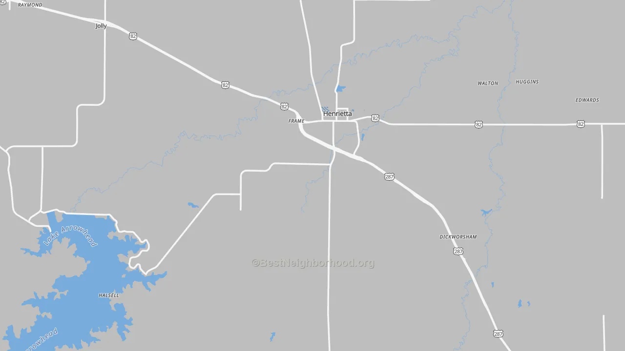 Transit Grade map of 76365, TX