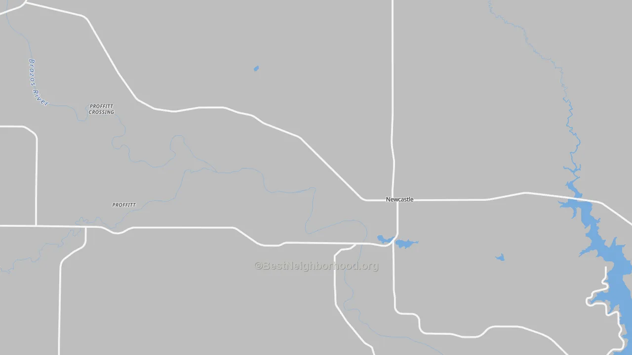 Transit Grade map of 76372, TX