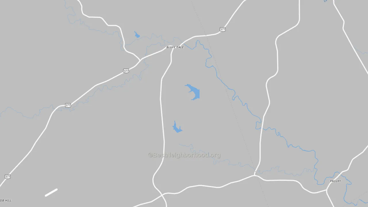 Transit Grade map of 76433, TX
