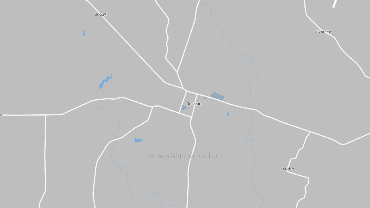 Transit Grade map of 76444, TX