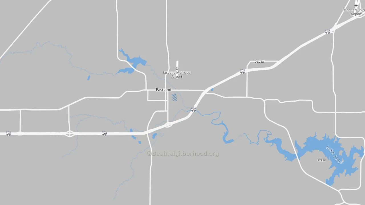 Transit Grade map of 76448, TX