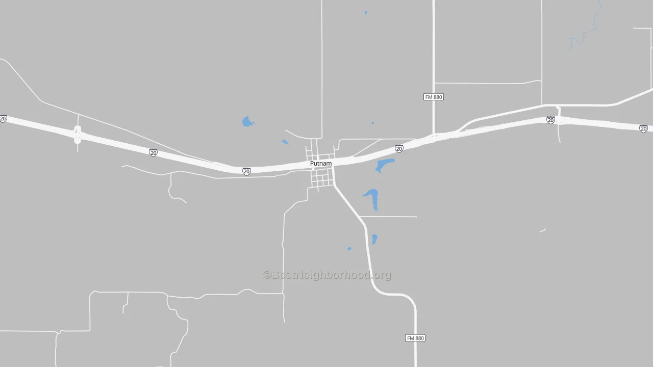 Transit Grade map of 76469, TX