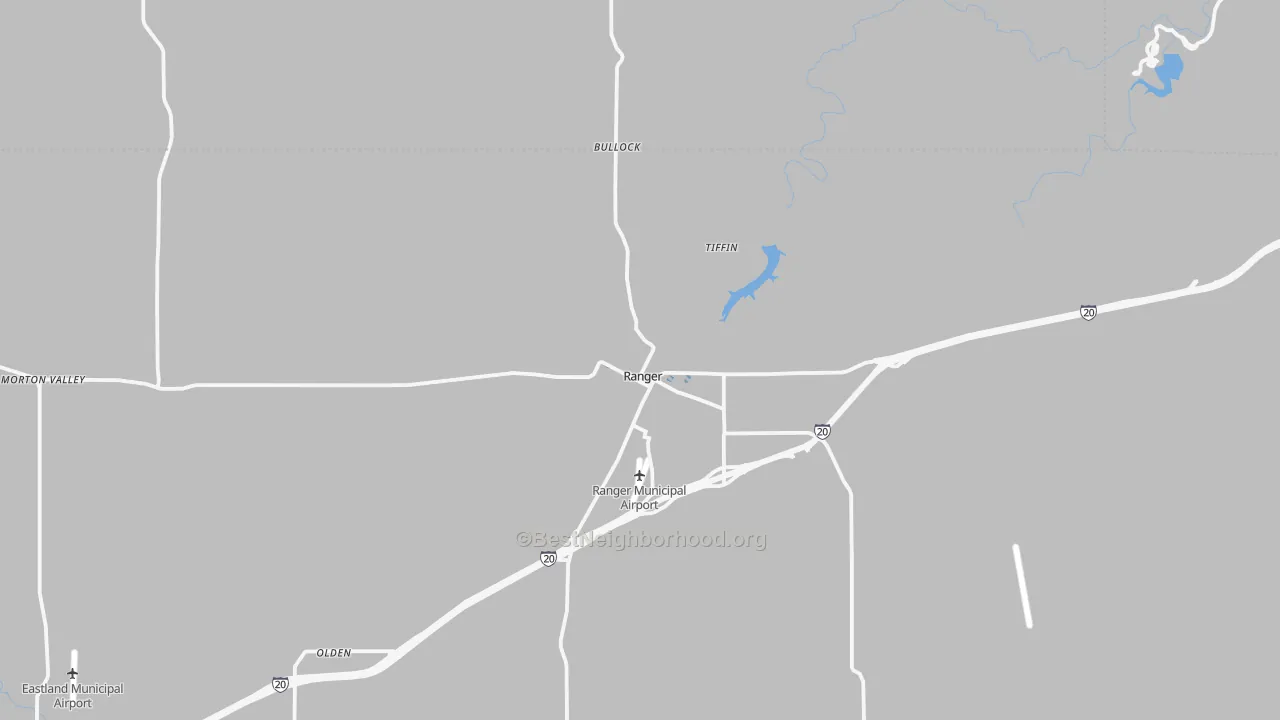 Transit Grade map of 76470, TX