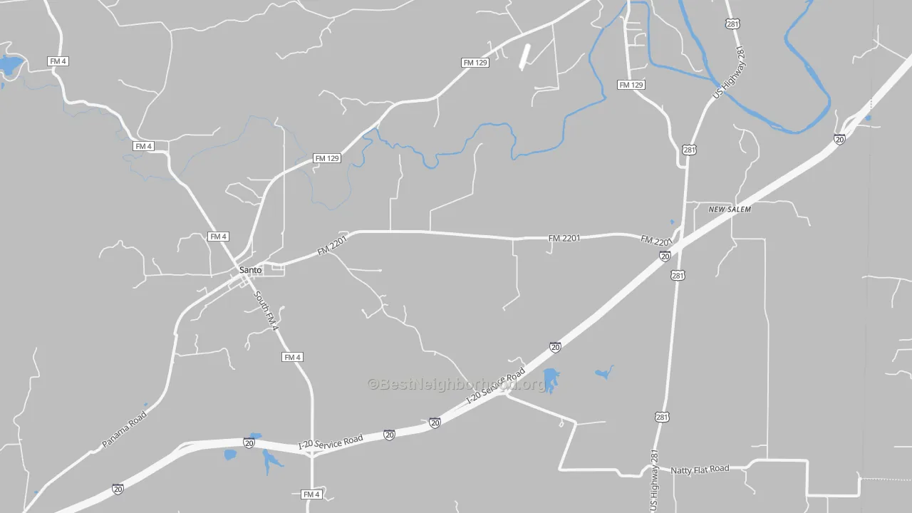 Transit Grade map of 76472, TX