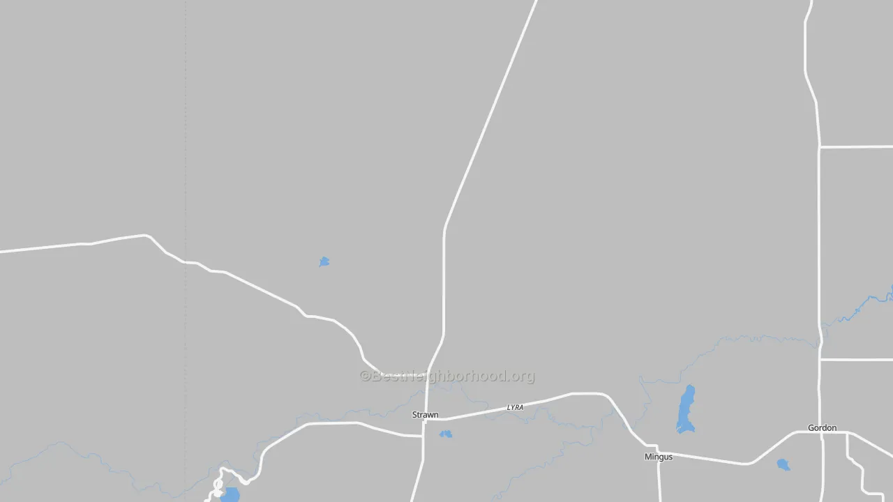 Transit Grade map of 76475, TX